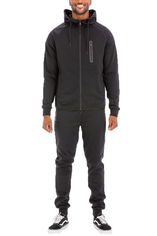 Mens Full Zip Sweat Set