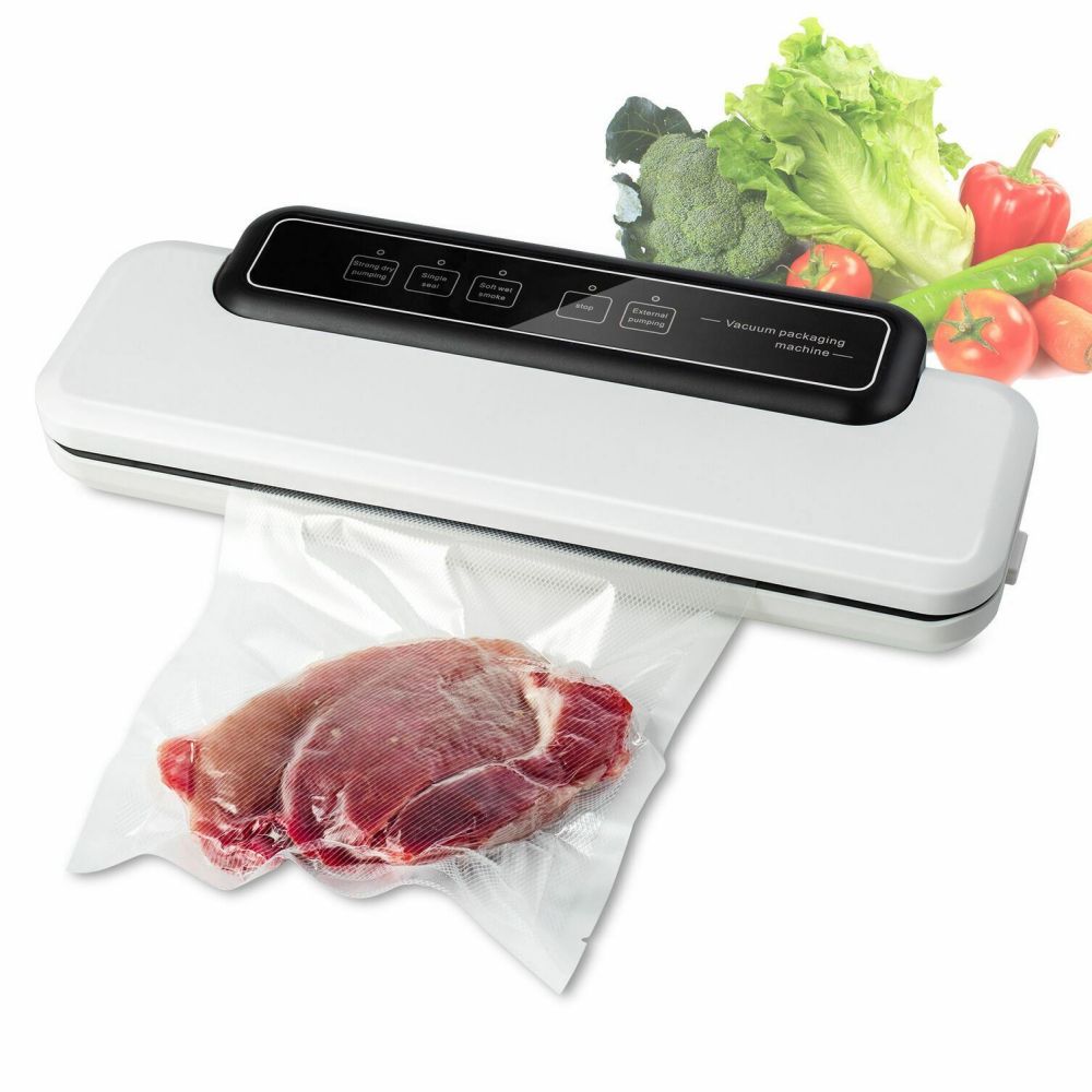 Automatic Food Vacuum Sealing Machine Household Preservation Sealer +Sealing Bag - MONLANE