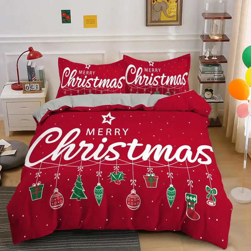 Christmas 3D Digital Bedding set