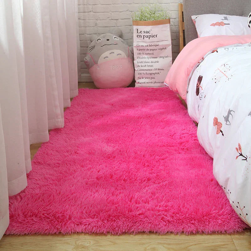 Fluffy Kids Bedside Rug