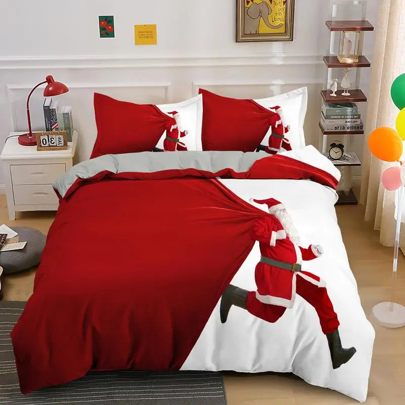 Christmas 3D Digital Bedding set