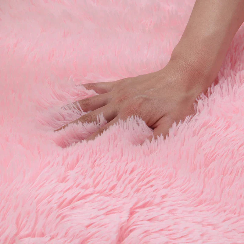 Fluffy Kids Bedside Rug