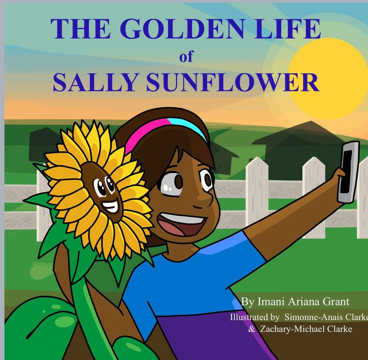 The Golden Life of Sally Sunflower Children's Science Book