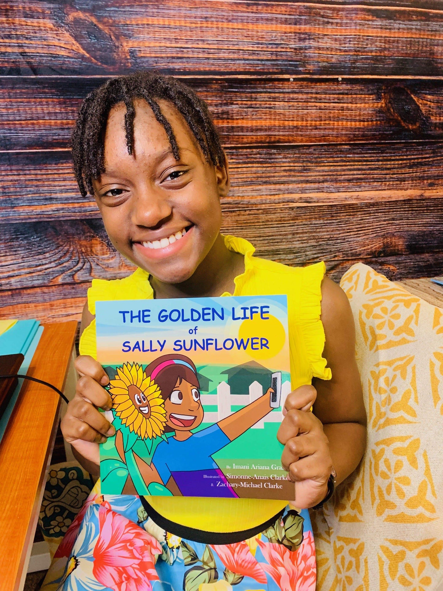 The Golden Life of Sally Sunflower Children's Science Book