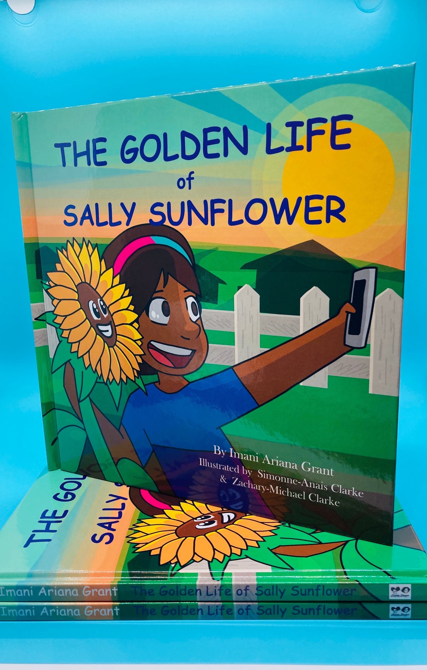 Imani Book bundle (Low Seas Adventure & Golden Life Of Sally Sunflower) Children's Science Books