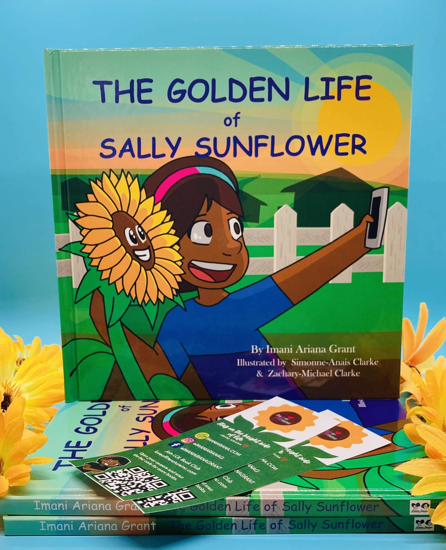 The Golden Life of Sally Sunflower Children's Science Book