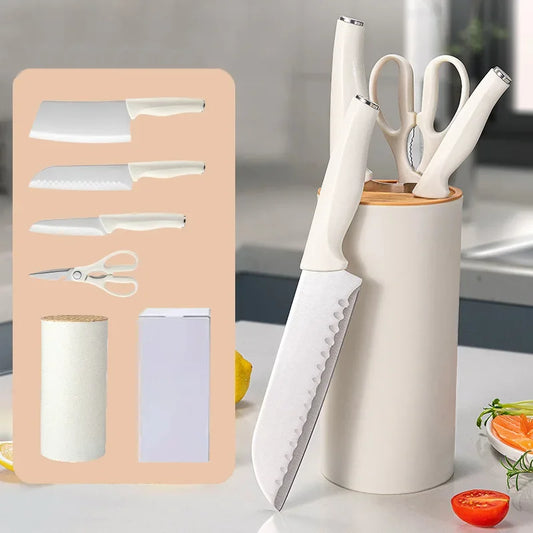 Kitchen Knives Set With Holder