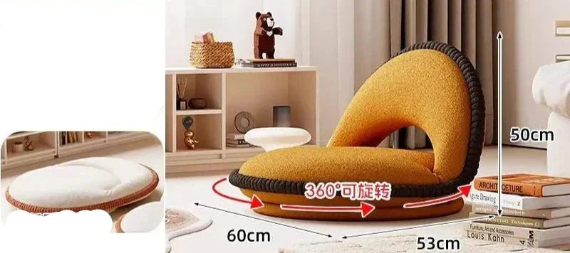 Lazy bed sofa backrest