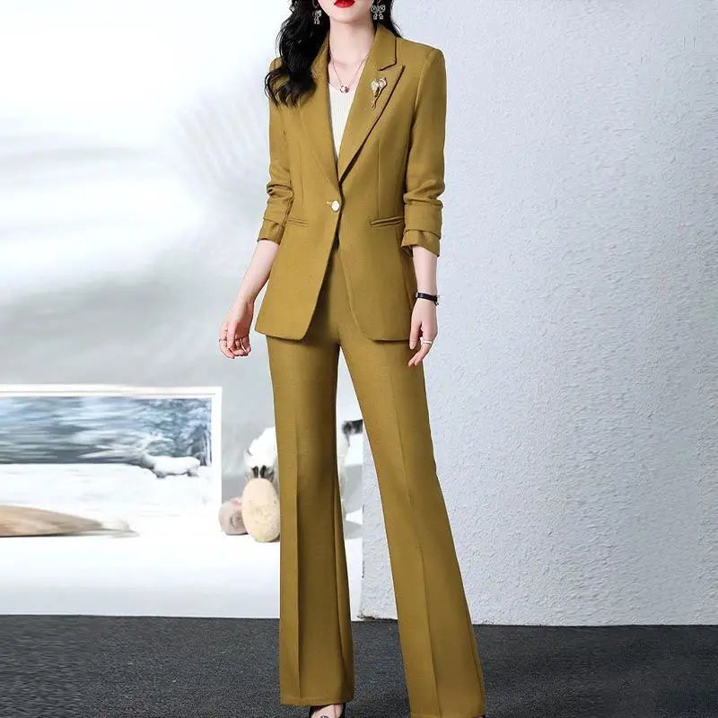 Two Piece Women's Elegant Casual Suit