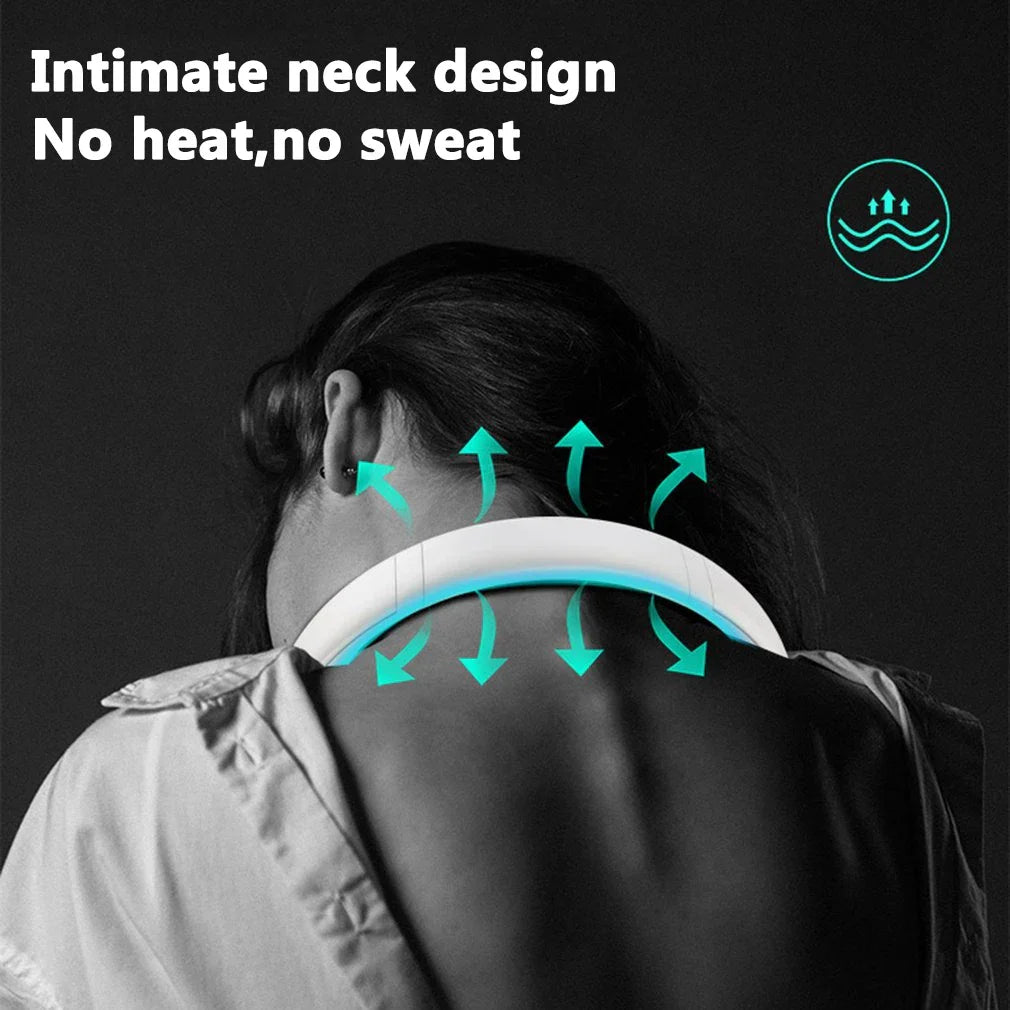 Mini portable Neck Fan