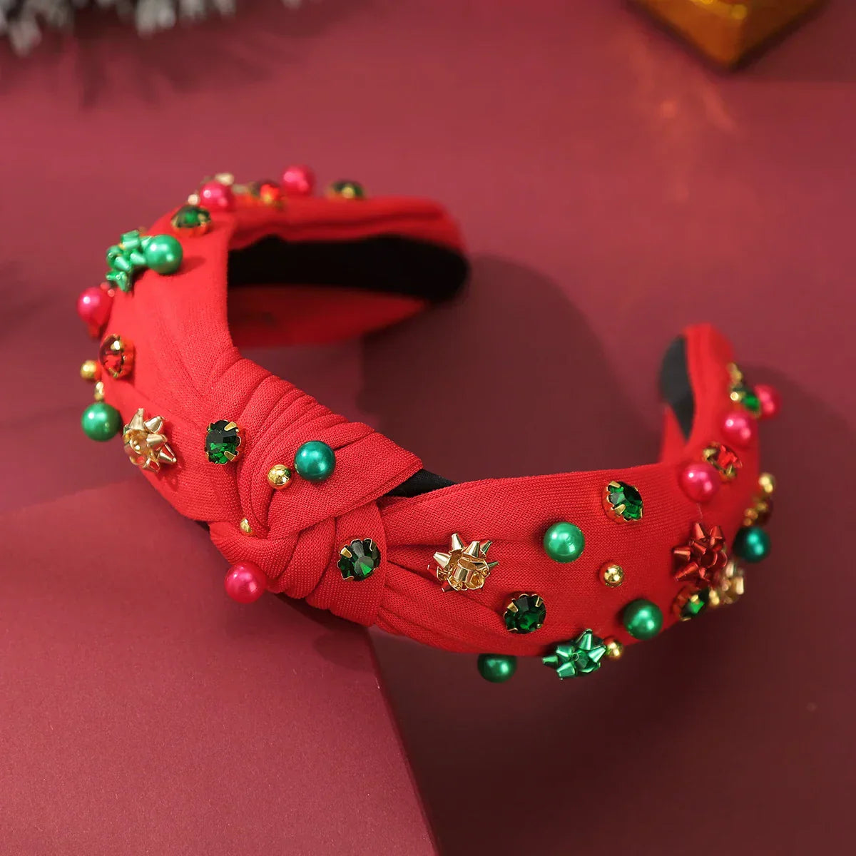 Vintage Luxury Christmas Hair Bands