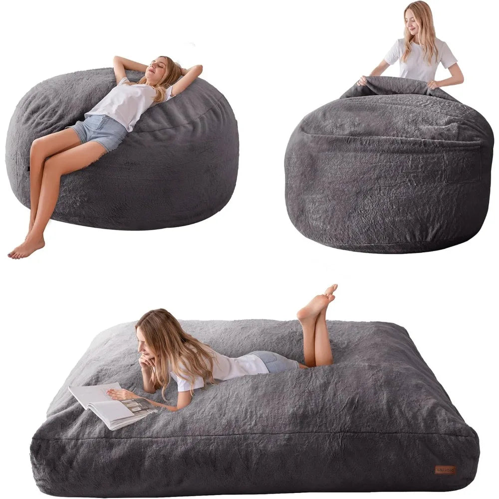 Giant Convertible Beanbag Chair