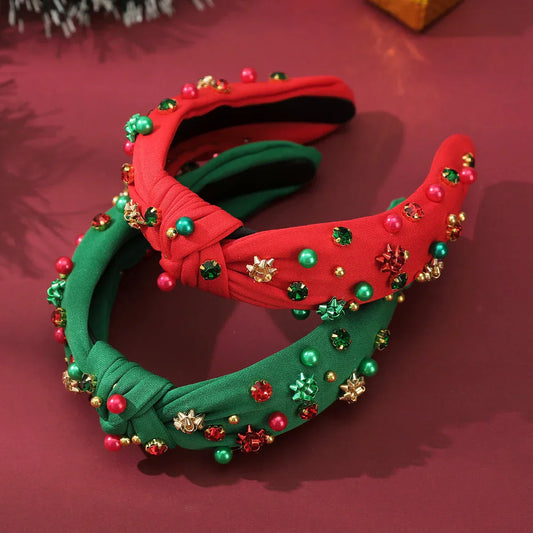 Vintage Luxury Christmas Hair Bands