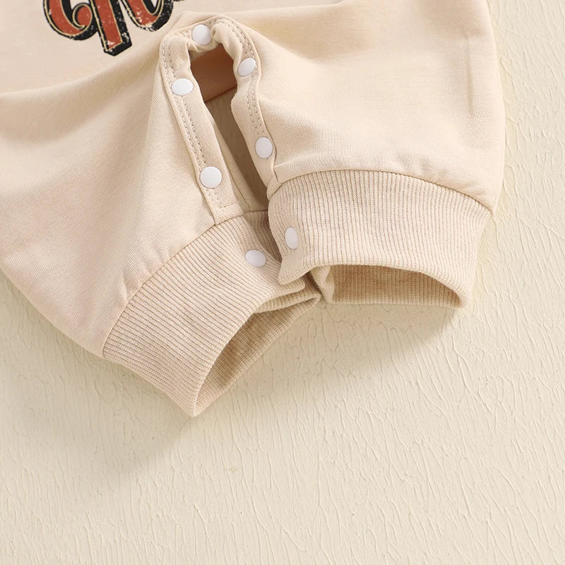 Baby Boys Long Sleeve Romper