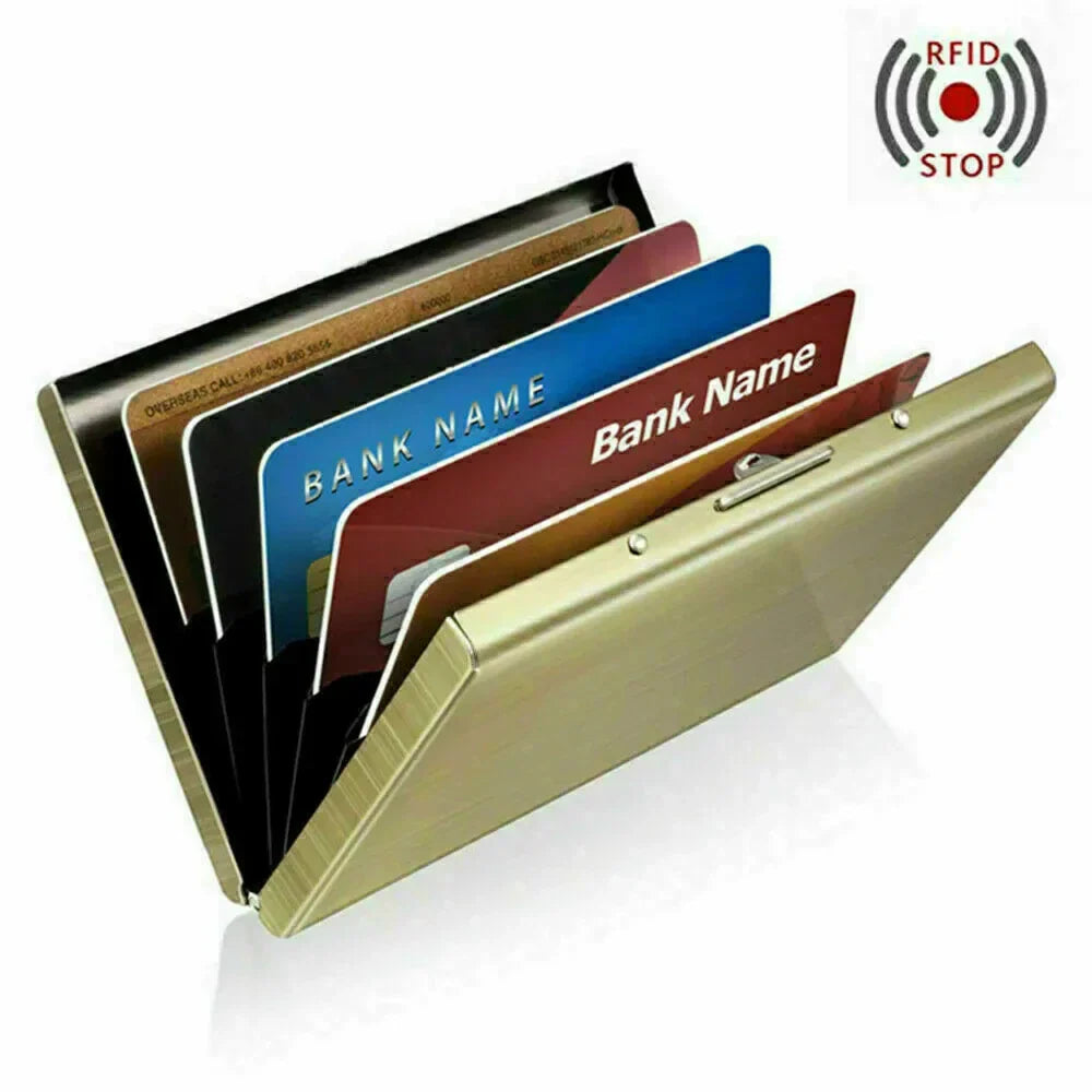 Fashion Aluminum Antimagnetic Card Holder