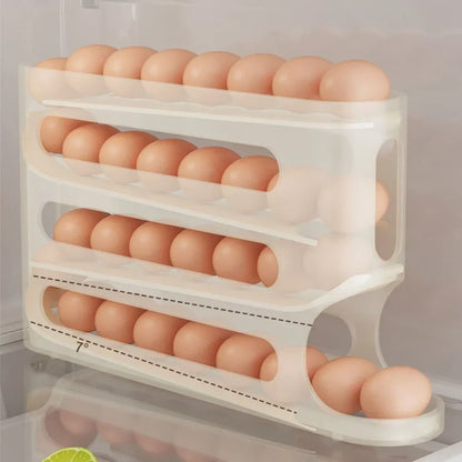 4 Layers Automatic Rolling Egg Rack