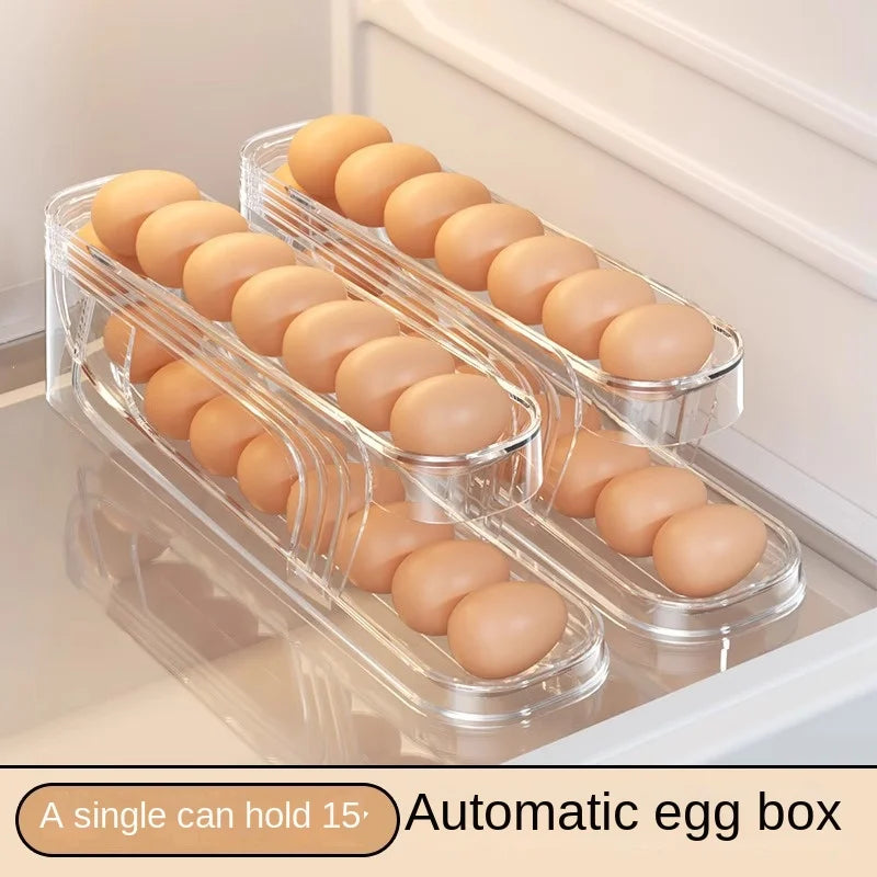 Automatic Roll Down Egg Basket