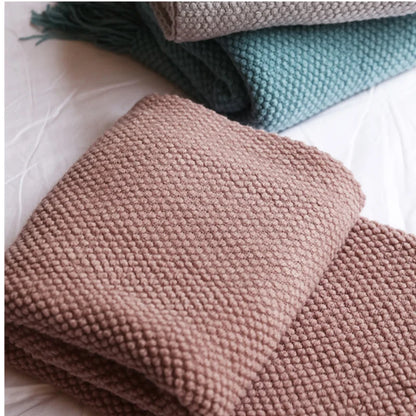 Decorative Knitted Blanket