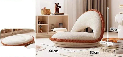 Lazy bed sofa backrest