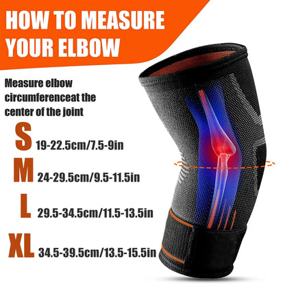 1Pcs Fitness Elbow Brace Compression Support