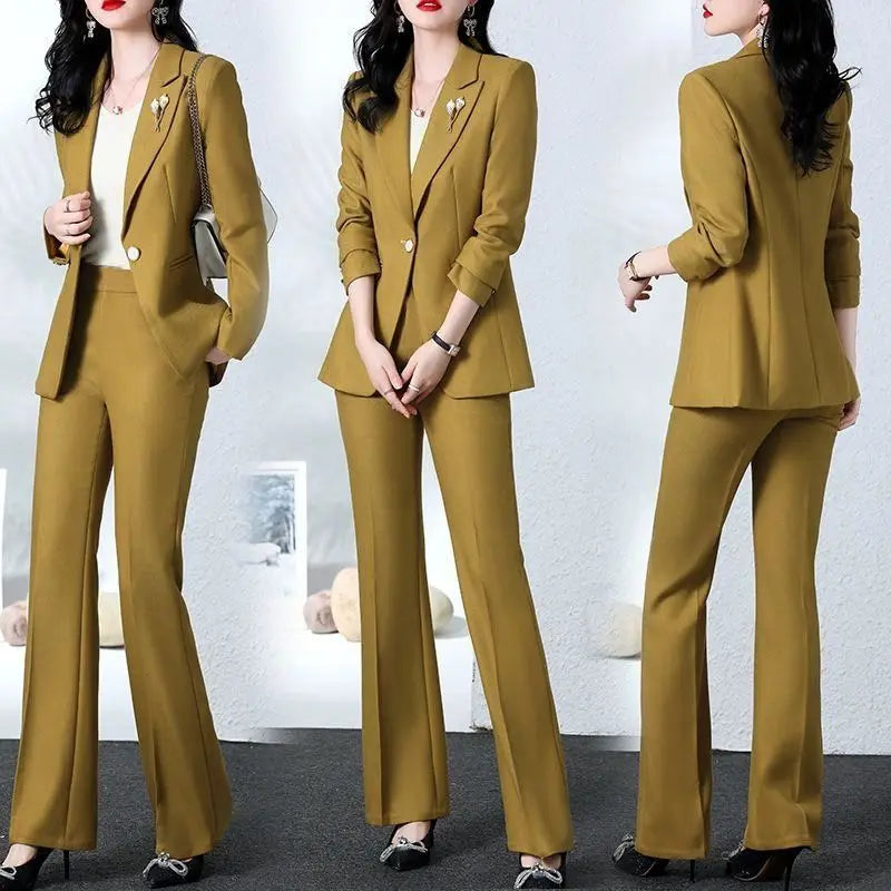 Two Piece Women's Elegant Casual Suit