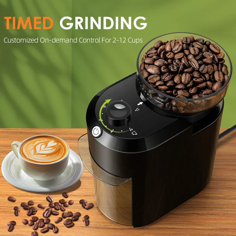 Electric Adjustable Coffee Grinder