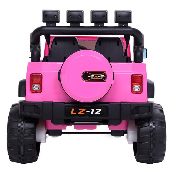 Rechargeable Kids Ride On Car Toy (Pink)