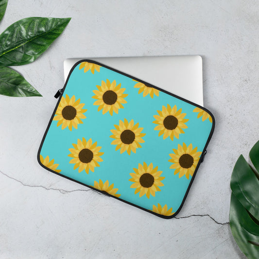 Friendly Sunflower Laptop Sleeve