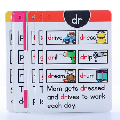 Read & Master Phonics Flash Cards